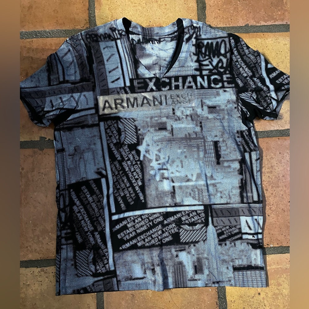 Armani Exchange V neck tee